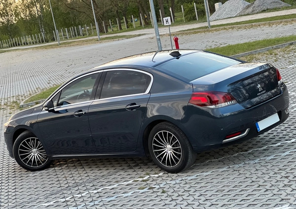 Peugeot 508 cena 53800 przebieg: 199000, rok produkcji 2016 z Brzeg małe 211